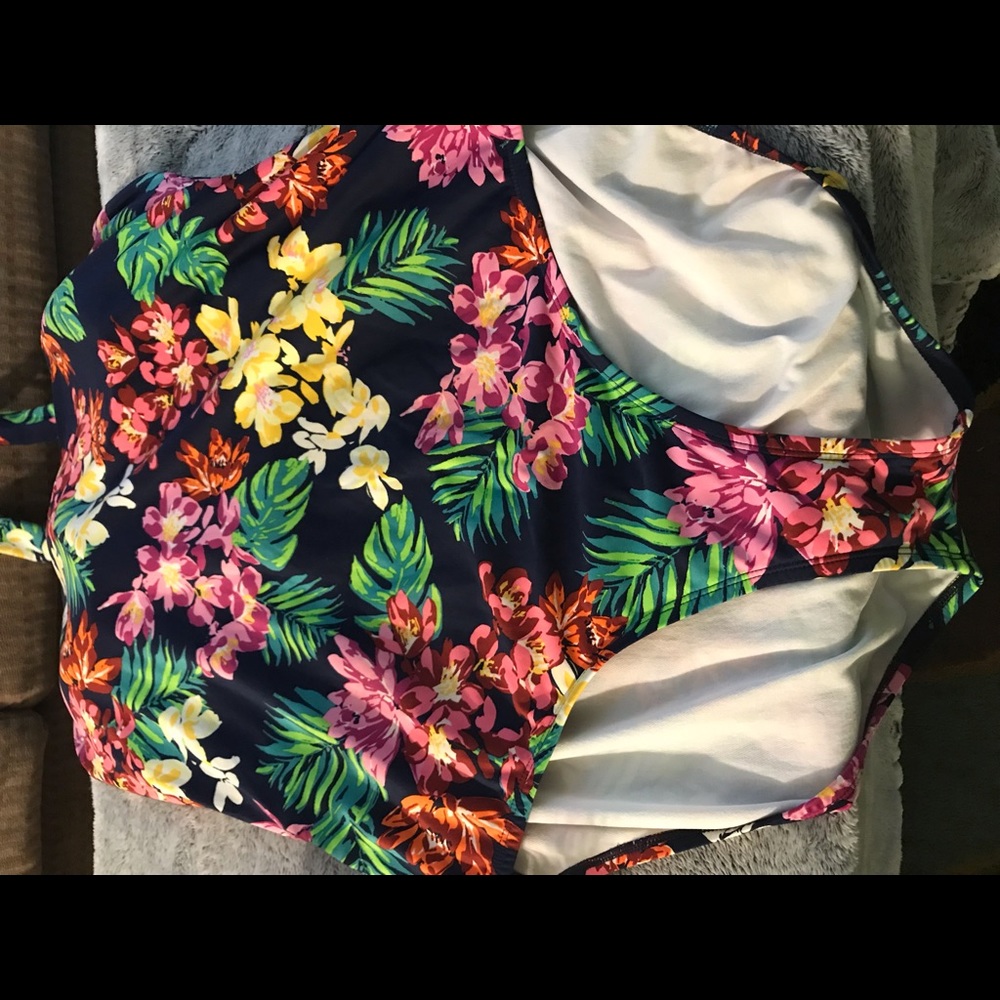 Target Flower Bathing Suit - Picture 3 of 3